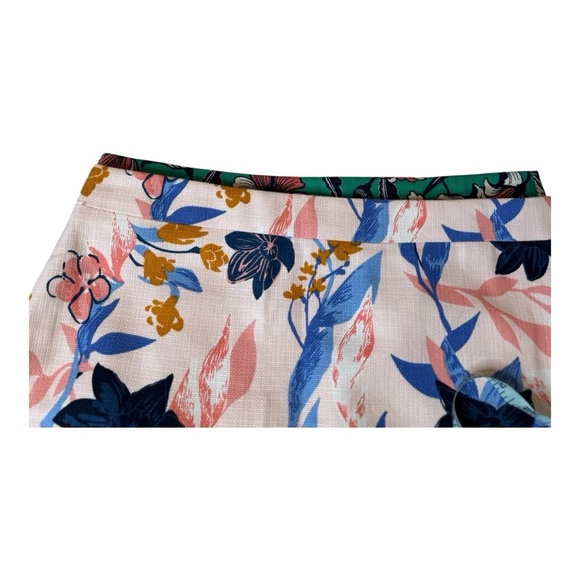 NWT J.Crew Floral Pencil Skirt Pink Blue – Multicolor Garden Print Size 2 Artsy - Picture 5 of 13